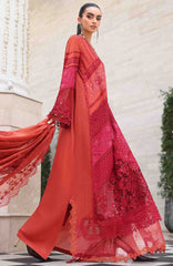 Luxury Lawn Eid II By Maria B Unstitched Lawn Embroidered 3 Piece Suit - MBEDIILXL-13- Summer Collection