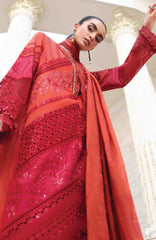 Luxury Lawn Eid II By Maria B Unstitched Lawn Embroidered 3 Piece Suit - MBEDIILXL-13- Summer Collection