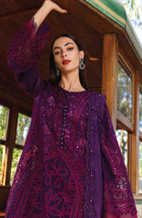 Luxury Lawn Eid II By Maria B Unstitched Lawn Embroidered 3 Piece Suit - MBEDIILXL-14- Summer Collection