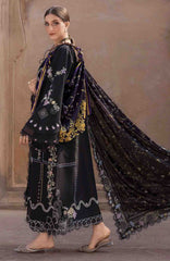 Flow Luxury by Crimson Unstitched Lawn Embroidered 3 Piece Suits -CRMFLXL-1A - Floral Serenity -  Summer Collection