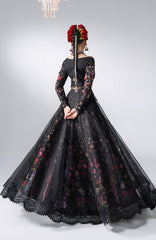 Mbroidered Edition by Maria B Unstitched Chiffon Embroidered 3 Piece Suits - MBDWEF - D1 - Wedding Collection
