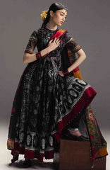 Anarkali by Zara Shahjahan Unstitched Lawn Embroidered 3 Piece Suits - ZSJAKILXL-01- Surrukh Bahar- Summer Collection