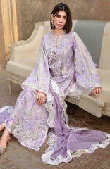 Flow Luxury by Crimson Unstitched Lawn Embroidered 3 Piece Suits -CRMFLXL-2B - Summer Dance -  Summer Collection