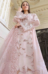 Luxury Lawn Eid II By Maria B Unstitched Lawn Embroidered 3 Piece Suit - MBEDIILXL-2- Summer Collection
