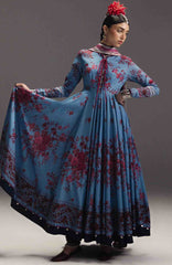 Anarkali by Zara Shahjahan Unstitched Lawn Embroidered 3 Piece Suits - ZSJAKILXL-02- Falak Ara-  Summer Collection