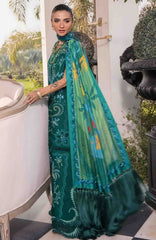 Flow Luxury by Crimson Unstitched Lawn Embroidered 3 Piece Suits -CRMFLXL-3B - Beauty In Bloom -  Summer Collection