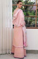 Chikankari By Qalamkar Unstitched Lawn Embroidered 3 Piece Suit - QLMCKL-06- Noura- Summer Collection