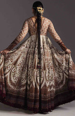 Anarkali by Zara Shahjahan Unstitched Lawn Embroidered 3 Piece Suits - ZSJAKILXL-03- Shahkar-  Summer Collection