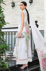 Luxury Lawn Eid II By Maria B Unstitched Lawn Embroidered 3 Piece Suit - MBEDIILXL-3- Summer Collection
