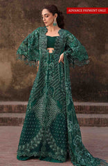 Wedding By Crimson Unstitched Embroidered 3 Piece Suit - CRMJLWDF-03-ZAMARD- Formal Collection