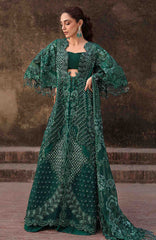 Wedding By Crimson Unstitched Embroidered 3 Piece Suit - CRMJLWDF-03-ZAMARD- Formal Collection