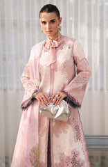 Chikankari By Qalamkar Unstitched Lawn Embroidered 3 Piece Suit - QLMCKL-06- Noura- Summer Collection