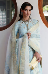 Chikankari By Qalamkar Unstitched Lawn Embroidered 3 Piece Suit - QLMCKL-05- Nayra- Summer Collection