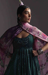 Anarkali by Zara Shahjahan Unstitched Lawn Embroidered 3 Piece Suits - ZSJAKILXL-04- Nayab-  Summer Collection