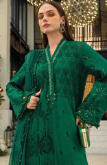 Luxury Lawn Eid II By Maria B Unstitched Lawn Embroidered 3 Piece Suit - MBEDIILXL-4- Summer Collection