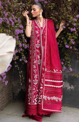 Flow Luxury by Crimson Unstitched Lawn Embroidered 3 Piece Suits -CRMFLXL-5 - Handmade Tale -  Summer Collection