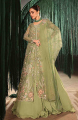 Wedding By Crimson Unstitched Embroidered 3 Piece Suit - CRMJLWDF-05-MATWALI- Formal Collection