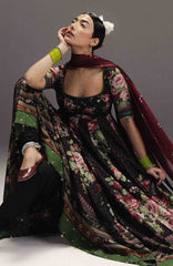 Anarkali by Zara Shahjahan Unstitched Lawn Embroidered 3 Piece Suits - ZSJAKILXL-05- Shehzadi - Summer Collection