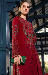 Luxury Lawn Eid II By Maria B Unstitched Lawn Embroidered 3 Piece Suit - MBEDIILXL-5- Summer Collection