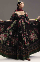 Anarkali by Zara Shahjahan Unstitched Lawn Embroidered 3 Piece Suits - ZSJAKILXL-05- Shehzadi - Summer Collection