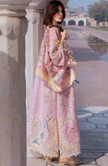 Flow Luxury by Crimson Unstitched Lawn Embroidered 3 Piece Suits -CRMFLXL-6A - Out Of Many Hearts -  Summer Collection