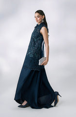 Mbroidered  Edition By Maria B Unstitched Chiffon Embroidered 3 Piece Suits - MBDWEF- D6 - Wedding Collection