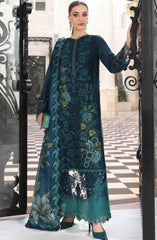 Luxury Lawn Eid II By Maria B Unstitched Lawn Embroidered 3 Piece Suit - MBEDIILXL-6- Summer Collection