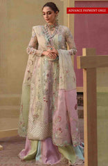 Wedding By Crimson Unstitched Embroidered 3 Piece Suit - CRMJLWDF-07-RANGOLI- Formal Collection