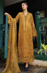 Luxury Lawn Eid II By Maria B Unstitched Lawn Embroidered 3 Piece Suit - MBEDIILXL-7- Summer Collection