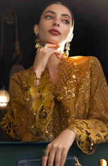 Luxury Lawn Eid II By Maria B Unstitched Lawn Embroidered 3 Piece Suit - MBEDIILXL-7- Summer Collection