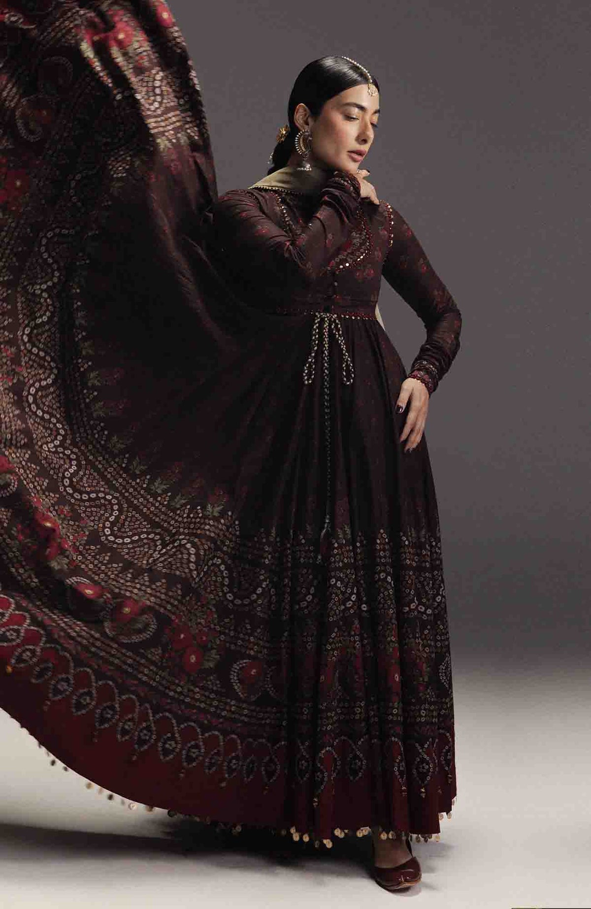 Anarkali by Zara Shahjahan Unstitched Lawn Embroidered 3 Piece Suits - ZSJAKILXL-07- Zarmeen-  Summer Collection