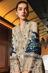 Luxury Lawn Eid II By Maria B Unstitched Lawn Embroidered 3 Piece Suit - MBEDIILXL-8- Summer Collection