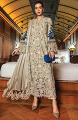 Luxury Lawn Eid II By Maria B Unstitched Lawn Embroidered 3 Piece Suit - MBEDIILXL-8- Summer Collection