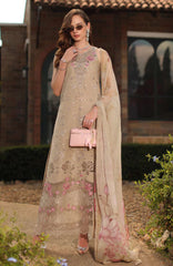 Noor Laserkari By Sadia Asad Unstitched Lawn Embroidered 3 Piece Suit - NSAHSL-9B-Velisse- Summer Collection