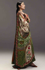 Anarkali by Zara Shahjahan Unstitched Lawn Embroidered 3 Piece Suits - ZSJAKILXL-09- Zara Fashan Summer Collection