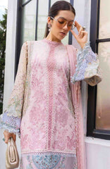 Luxury Lawn Eid II By Maria B Unstitched Lawn Embroidered 3 Piece Suit - MBEDIILXL-9- Summer Collection