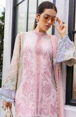 Luxury Lawn Eid II By Maria B Unstitched Lawn Embroidered 3 Piece Suit - MBEDIILXL-9- Summer Collection