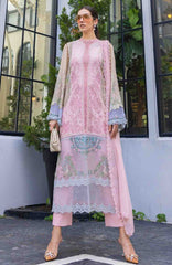 Luxury Lawn Eid II By Maria B Unstitched Lawn Embroidered 3 Piece Suit - MBEDIILXL-9- Summer Collection