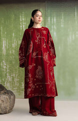 Coco  By Zara Shahjahan Unstitched Khaddar Embroidered 3 Piece Suit - CCZSKRDW-10A- DIBA- Winter Collection