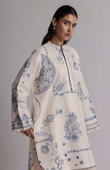 Coco  By Zara Shahjahan Unstitched Khaddar Embroidered 3 Piece Suit - CCZSKRDW-10B- DIBA- Winter Collection