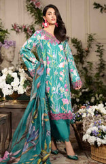 Lifestyle Emb Edit'24 by Rang Rasiya Unstitched Lawn Embroidered 3 Piece Suit -RRLFS24L-14- Summer Collection