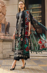 Luxury Lawn Eid II By Maria B Unstitched Lawn Embroidered 3 Piece Suit - MBEDIILXL-11- Summer Collection
