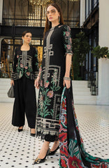 Luxury Lawn Eid II By Maria B Unstitched Lawn Embroidered 3 Piece Suit - MBEDIILXL-11- Summer Collection