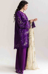 Coco Lawn Edit II by Zara Shahjahan Unstitched  Lawn Embroidered 3 Piece Suit -CCZSEDLII-10B - Eira- Summer Collection