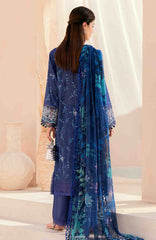 Mausummery Unstitched  Lawn Embroidered  Printed 3 Piece Suit Vol-1 MUSV1EPL-07 - Freesia - Summer Collection