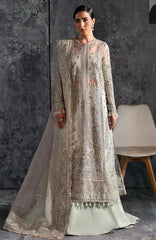 Seraphine by Zarposh Unstitched Chiffon Embroidered 3 Piece Suit- ZRPSHN-02-HALO- Formal Collection