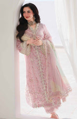 Sahil By Qalamkar Unstitched Lawn Embroidered 3 Piece Suit - QLMSL09 - Haniya - Summer Collection