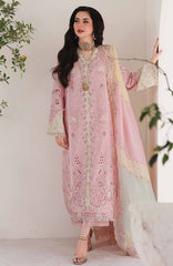 Sahil By Qalamkar Unstitched Lawn Embroidered 3 Piece Suit - QLMSL09 - Haniya - Summer Collection