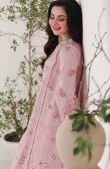 Sahil By Qalamkar Unstitched Lawn Embroidered 3 Piece Suit - QLMSL09 - Haniya - Summer Collection