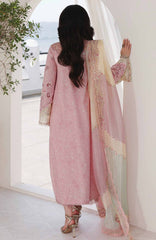 Sahil By Qalamkar Unstitched Lawn Embroidered 3 Piece Suit - QLMSL09 - Haniya - Summer Collection